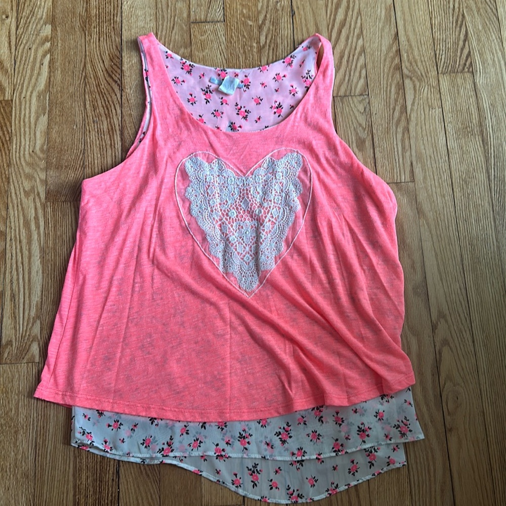 Floral Print Tank Top